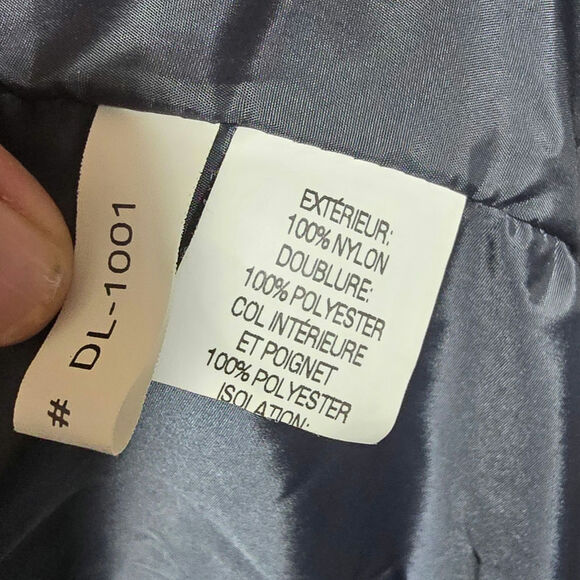 NWOT LL Bean Mountain Classic Down Parka Hooded Blue Downtek Puffer Mens XLarge - Picture 9 of 10